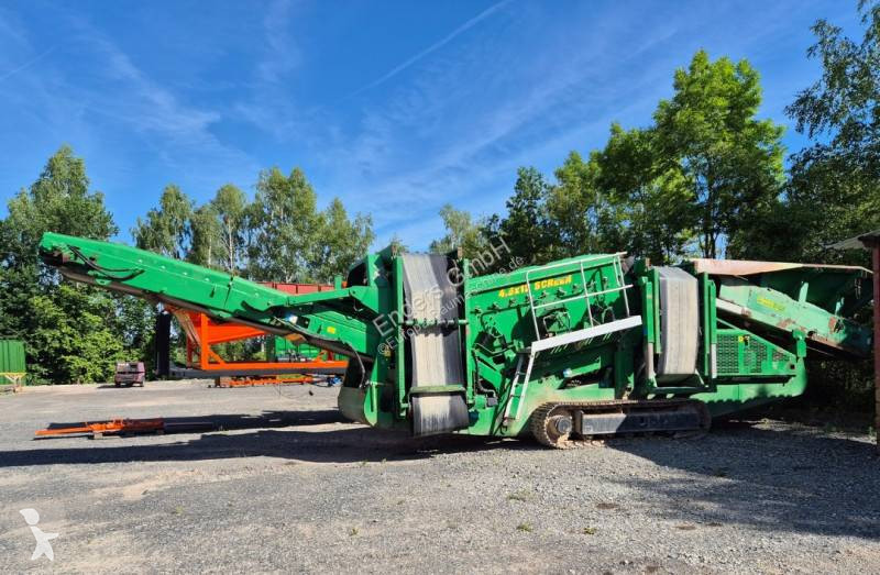 Drvenie, recyklácia McCloskey R-105 Grobstücksieb