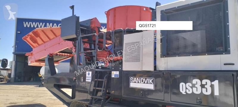Trituración, reciclaje Sandvik QS331