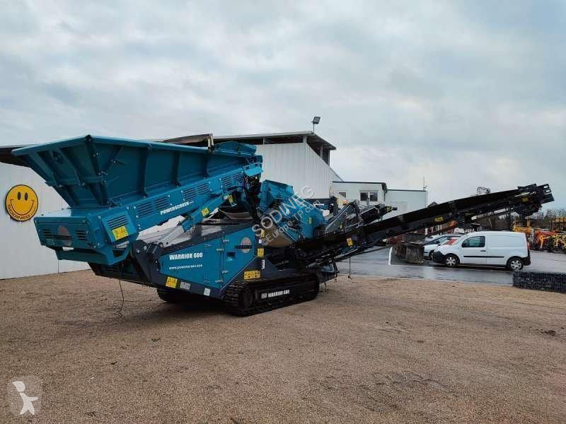 تفتيت، إعادة التدوير Powerscreen  WARRIOR 600