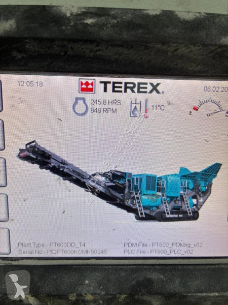 Knusning, genvinding Powerscreen Premiertrak 600