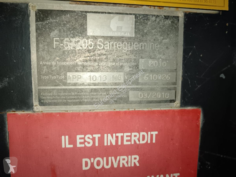 Trituración, reciclaje Sandvik  QI340