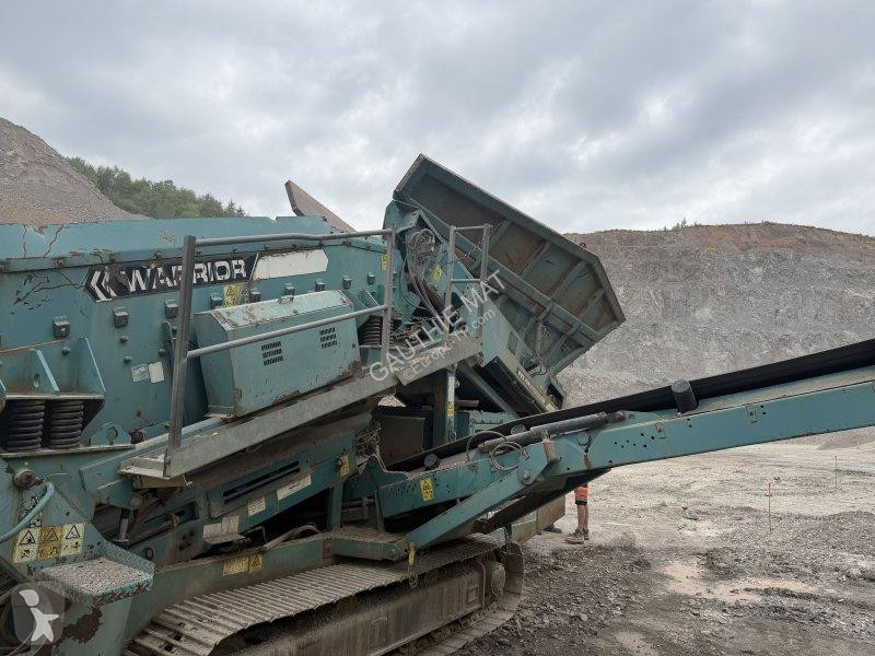 Krossning, återvinning Powerscreen