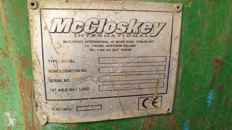 تفتيت، إعادة التدوير McCloskey J40