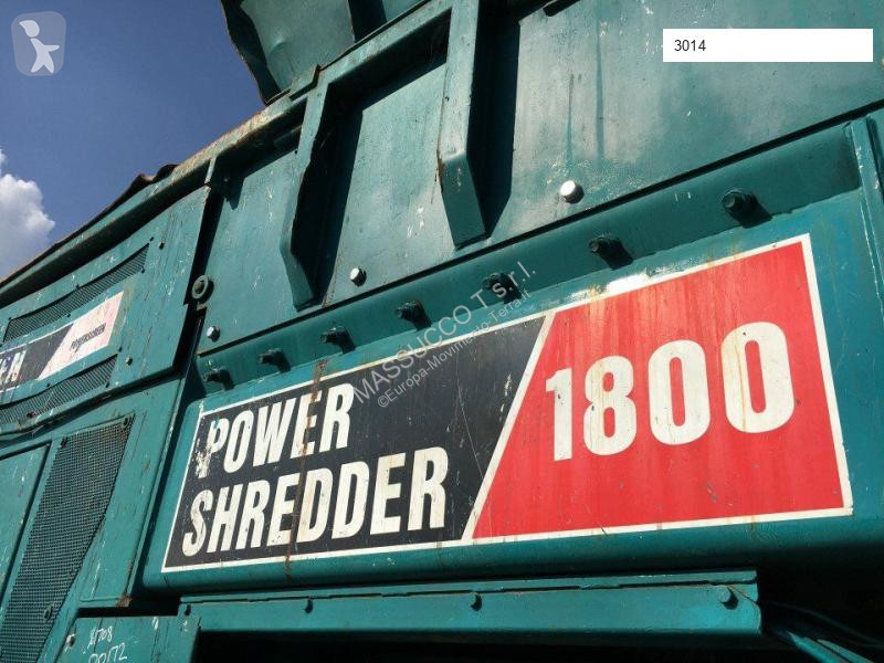 Krossning, återvinning Powerscreen...
