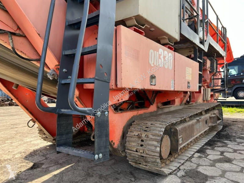Britadeira, reciclagem Sandvik QH 330