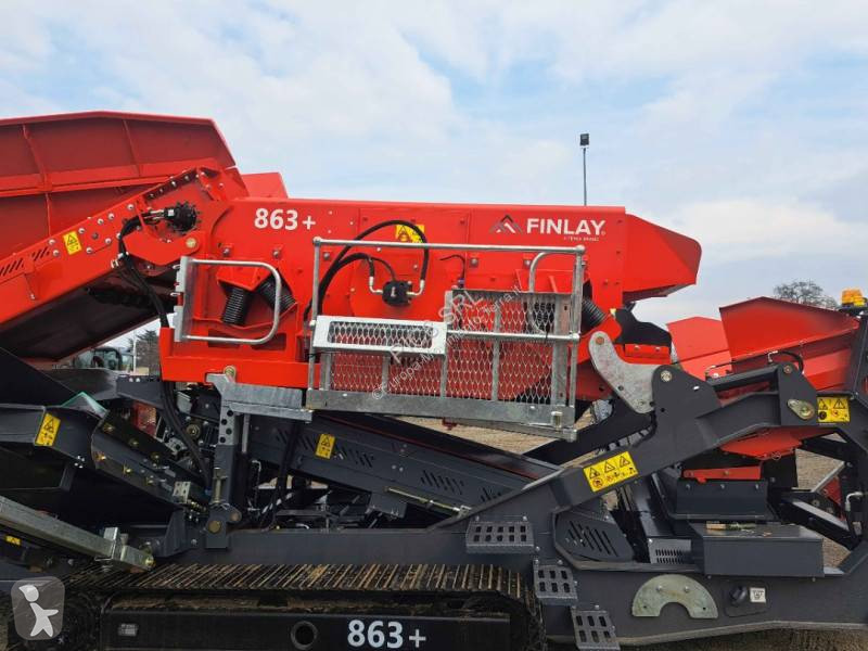 Concasare, reciclare Finlay 863