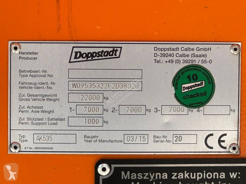 Trituración, reciclaje Doppstadt AK535 profi ,...