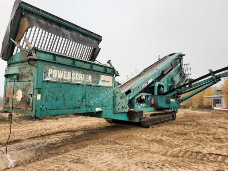 Krossning, återvinning Powerscreen Chieftain 2100