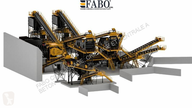 Knusning, genvinding Fabo  TYPE FIXE 500 TPH...