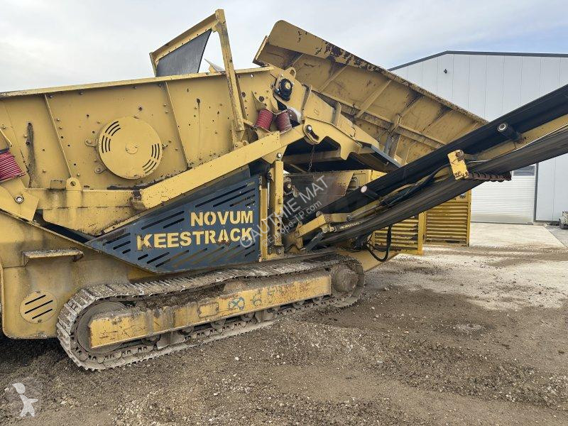 Krossning, återvinning Keestrack  NOVUM