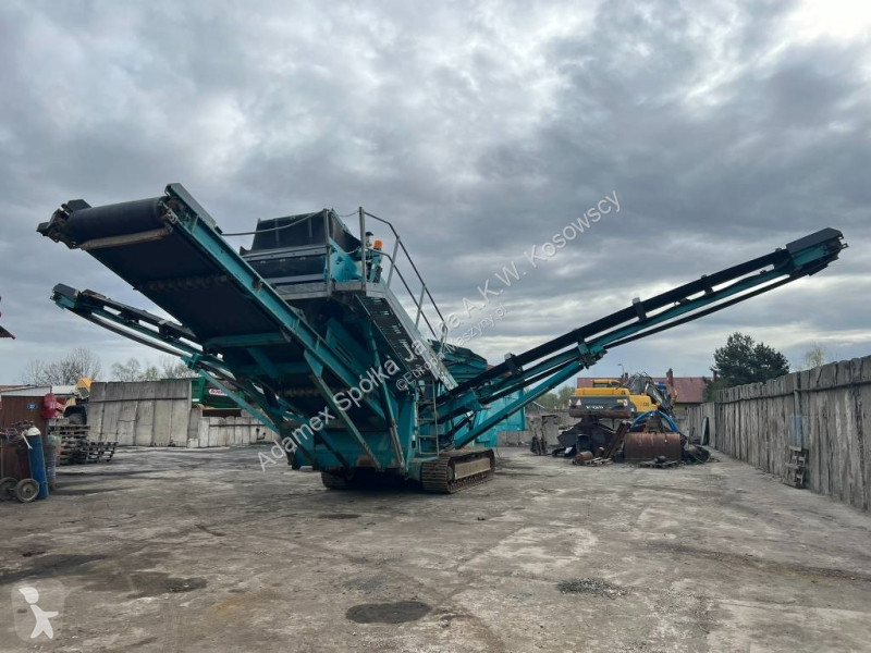 Krossning, återvinning Powerscreen