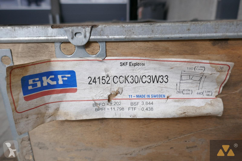 Knusning, genvinding Pegson 11800 SKF bearing