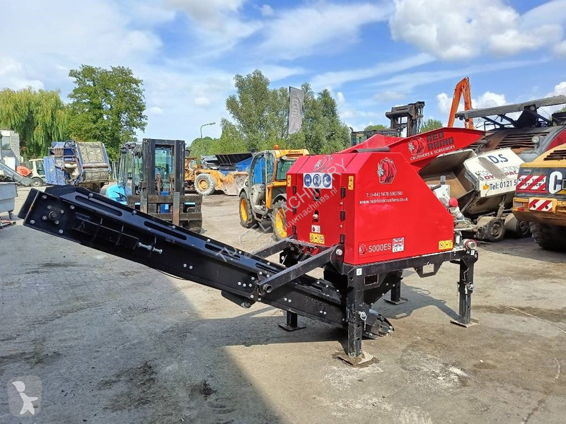 Knusning, genvinding Red Rhino 5000 es crusher...