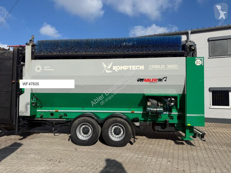 Knusning, genvinding Komptech Cribus 3800 auf...