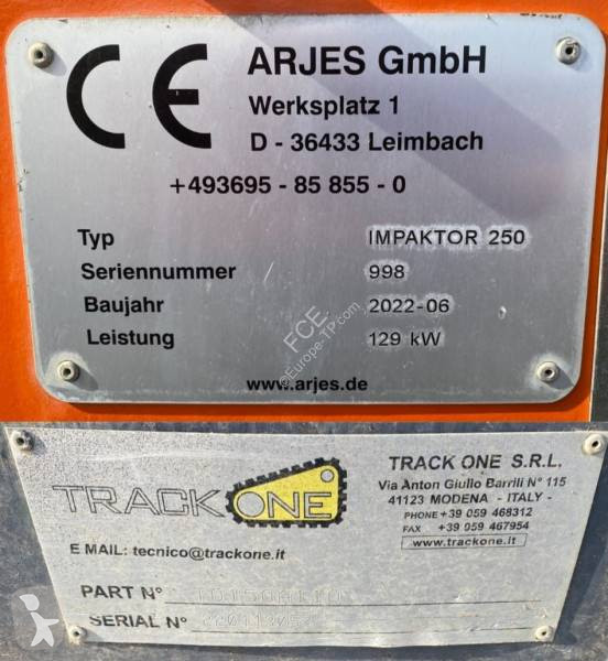 Drcení, recyklace Arjes IMPAKTOR 250 EVOIII...