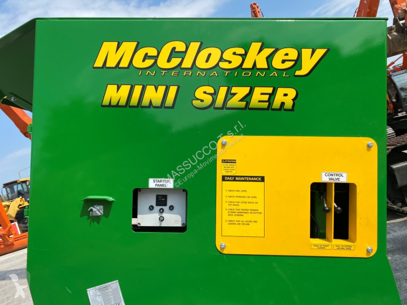 تفتيت، إعادة التدوير McCloskey MINI SIZER