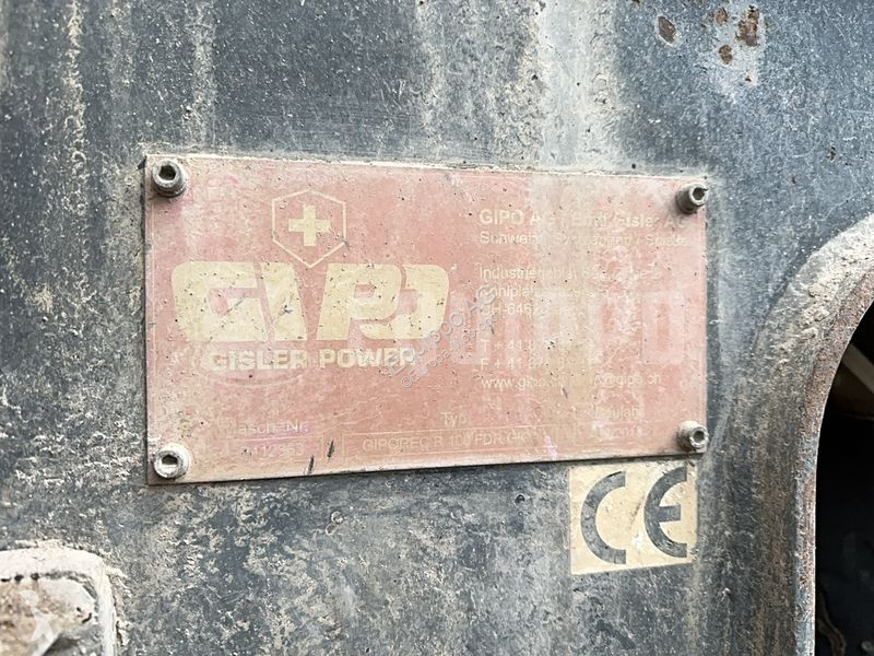 Drvenie, recyklácia Gipo GIPOREC R 100 FDR GIGA...