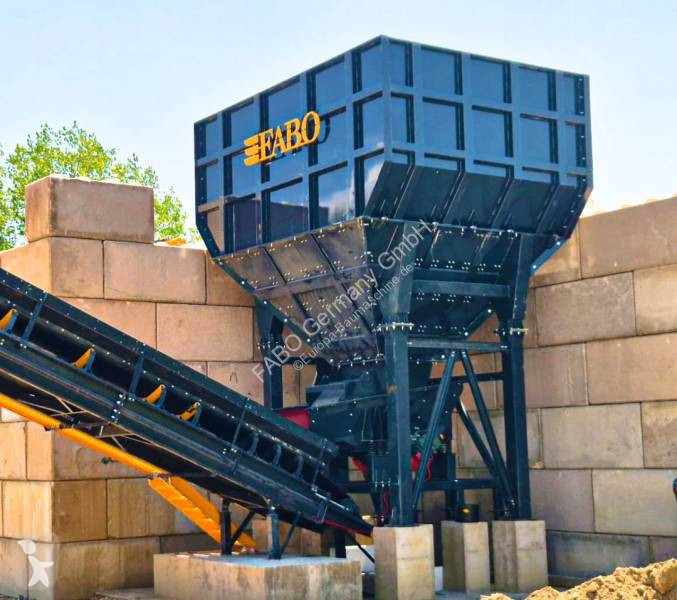Drvenie, recyklácia Fabo  150–200 t/h...