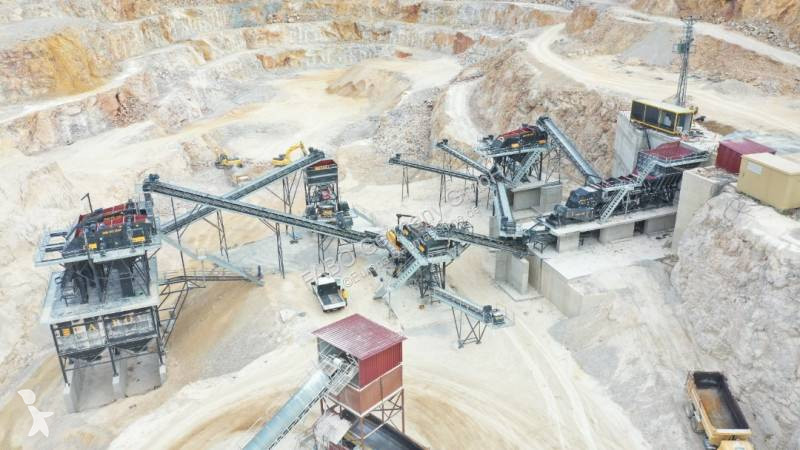 تفتيت، إعادة التدوير Fabo  750 t/h Stationäre...