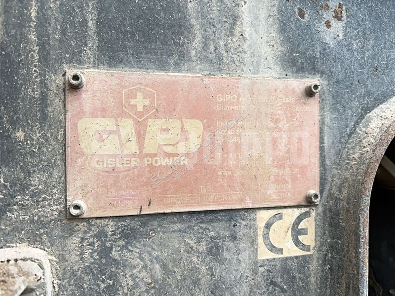 Drvenie, recyklácia Gipo GIPOREC R 100 FDR GIGA...