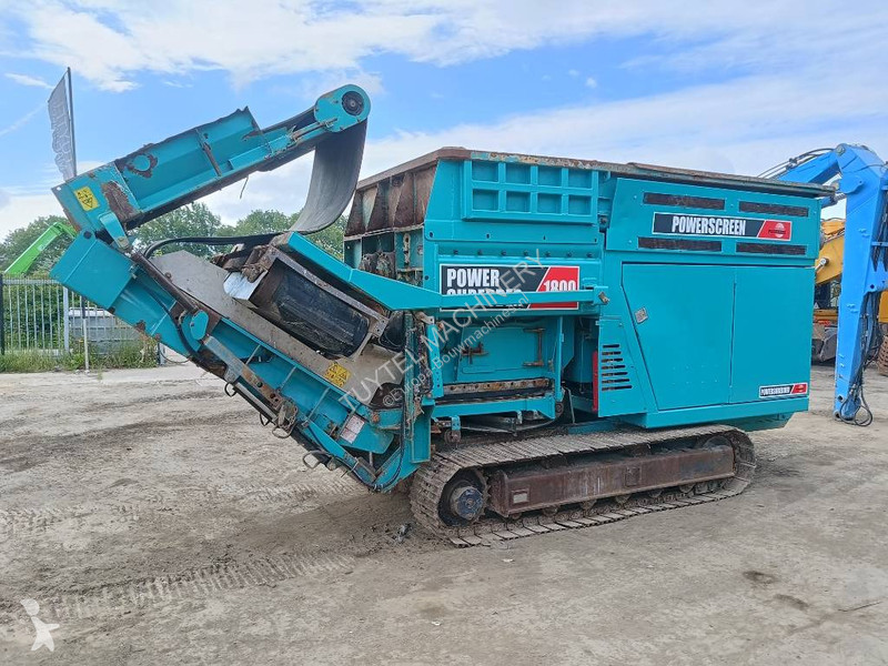 تفتيت، إعادة التدوير Powerscreen powershredder...