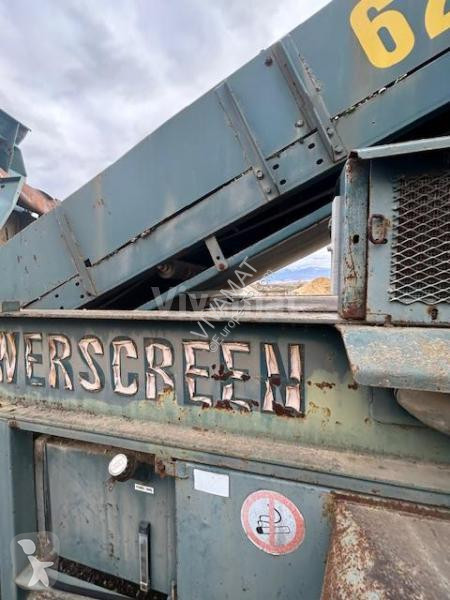 تفتيت، إعادة التدوير Powerscreen 624