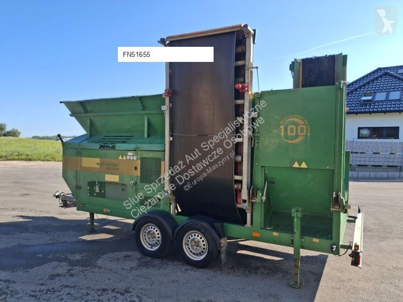 Drvenie, recyklácia Zemmler MS 1600 DMC 3500KG...
