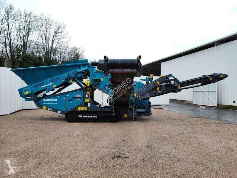 تفتيت، إعادة التدوير Powerscreen  WARRIOR 600