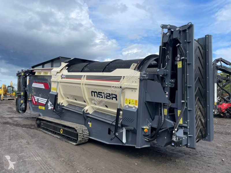 Knusning, genvinding Terex Trommel MDS 518