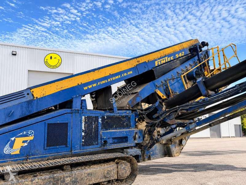 Krossning, återvinning Fintec  542