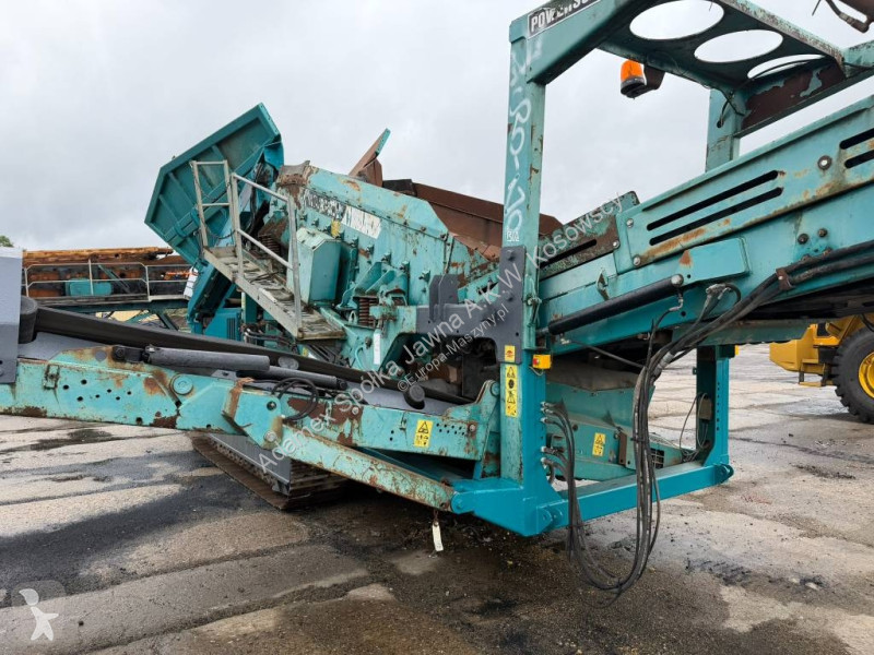 Krossning, återvinning Powerscreen