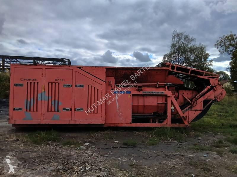 Concassage, recyclage Forus BZ381 Nowe zęby