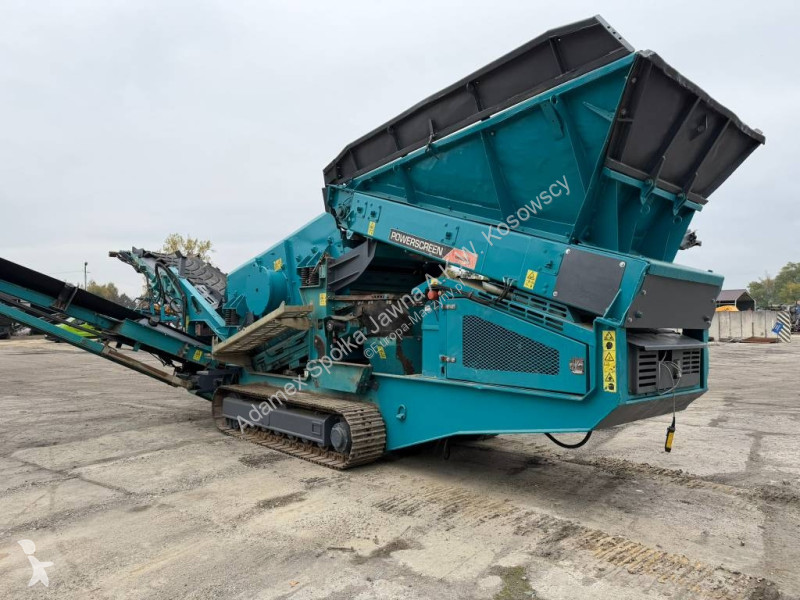 تفتيت، إعادة التدوير Powerscreen