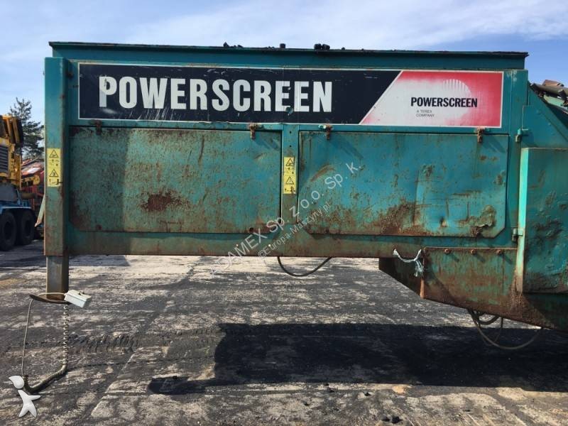 Krossning, återvinning Powerscreen Chieftain 1400