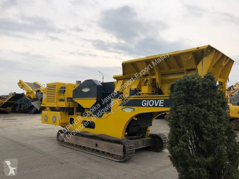 Breken, recyclen Keestrack B5 (GIOVE)