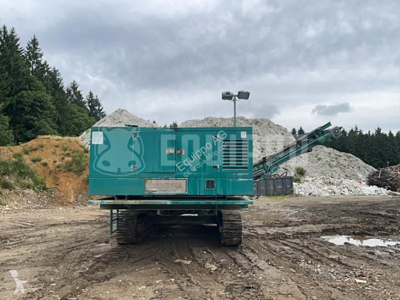 Drvenie, recyklácia WESTERIA WindSifter  on tracks