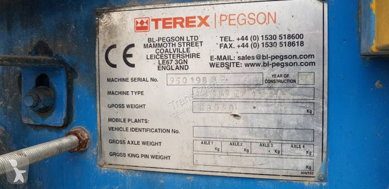 Breken, recyclen Terex Pegson 900/600