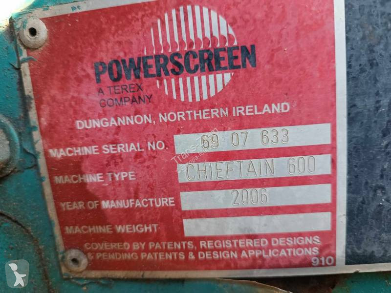 Krossning, återvinning Powerscreen