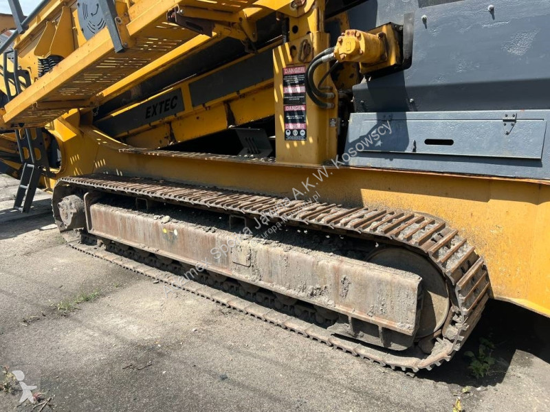 Krossning, återvinning Extec E7 (Sandvik QE340)