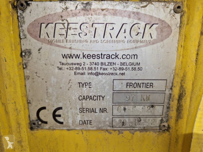 Krossning, återvinning Keestrack Frontier K6 *...