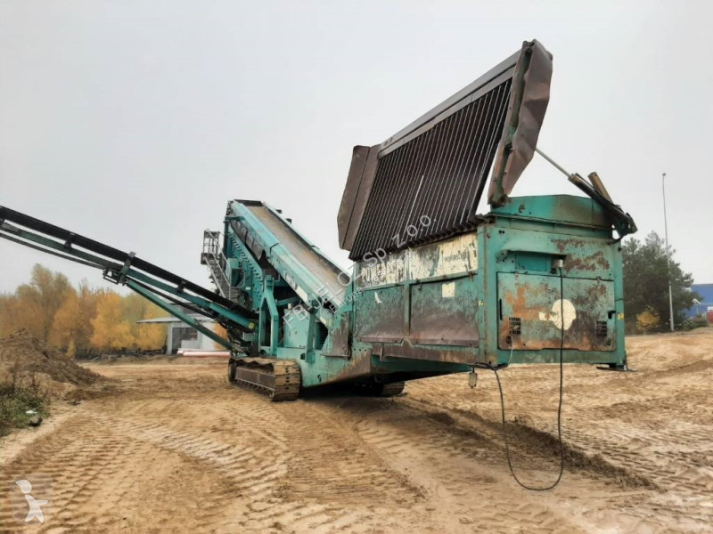 Krossning, återvinning Powerscreen Chieftain 2100