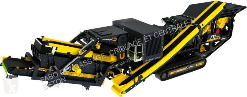 Breken, recyclen Fabo  FTI-130s Concasseur à...