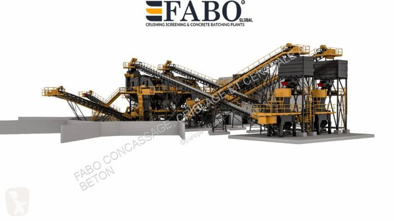Knusning, genvinding Fabo  TYPE FIXE 500 TPH...