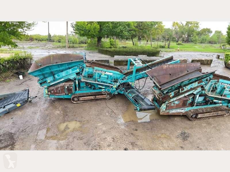 Britadeira, reciclagem Powerscreen
