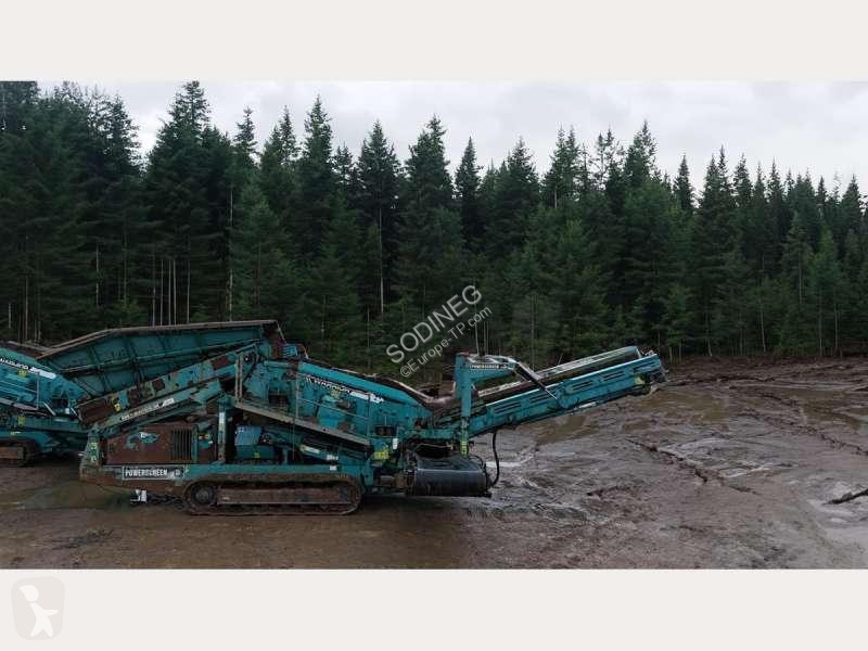 Britadeira, reciclagem Powerscreen