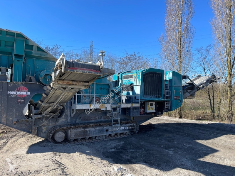 Krossning, återvinning Powerscreen Trakpactor 550