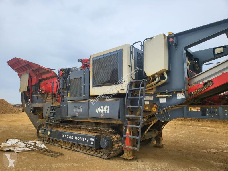 Breken, recyclen Sandvik  QI441 HSSD + Screener