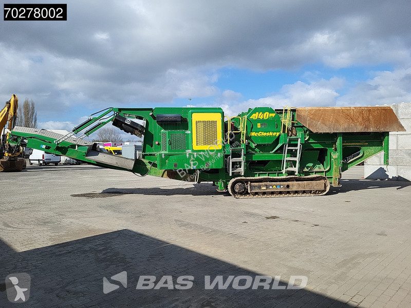 Breken, recyclen McCloskey J40 V2