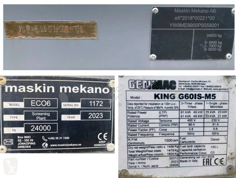 Knusning, genvinding  Master Magnet  ECO 6 /...