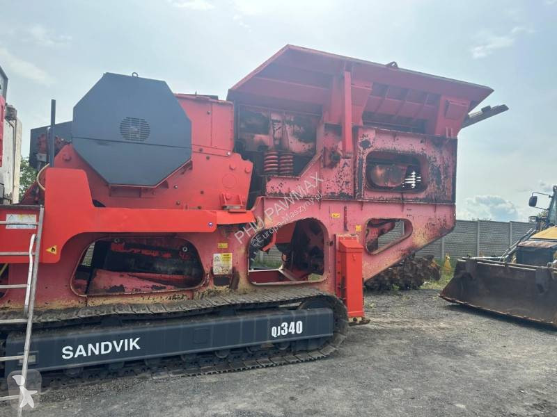 Breken, recyclen Sandvik QJ340